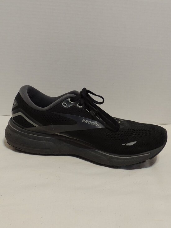 Brooks Ghost Shoes Men 9.5 Black Athletic Gym Fitness Lace Up Shoes main image 4